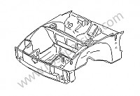 P168557 - Telaio, parte anteriore per Porsche 914 • 1970 • 914 / 6 • Cambio manuale 5 marce