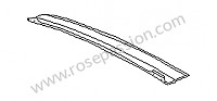 P168568 - Dwarsaansluiting binnenplaat voor rollbar voor Porsche 914 • 1973 • 914 / 4 1.7 • Manuele bak 5 versnellingen