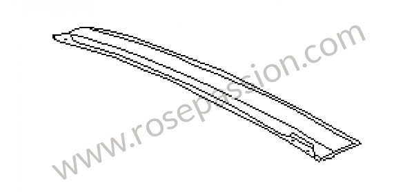 P168568 - Collegamento trasversale lamiera interna per roll bar per Porsche 914 • 1975 • 914 / 4 2.0 • Cambio manuale 5 marce