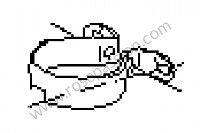 P168605 - Colar de tubo para Porsche 914 • 1975 • 914 / 4 1.8 injection • Caixa manual 5 velocidades