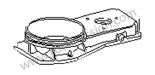 P169273 - Debietmeter luchttoevoer voor Porsche 911 G • 1976 • 3.0 carrera • Coupe • Manuele bak 5 versnellingen