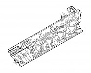 P169304 - Cilinderkop voor Porsche Cayenne / 957 / 9PA1 • 2009 • Cayenne gts • Manuele bak 6 versnellingen