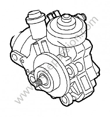 P169655 - Pompe haute pression pour Porsche Cayenne / 957 / 9PA1 • 2010 • Cayenne diesel • Boite auto