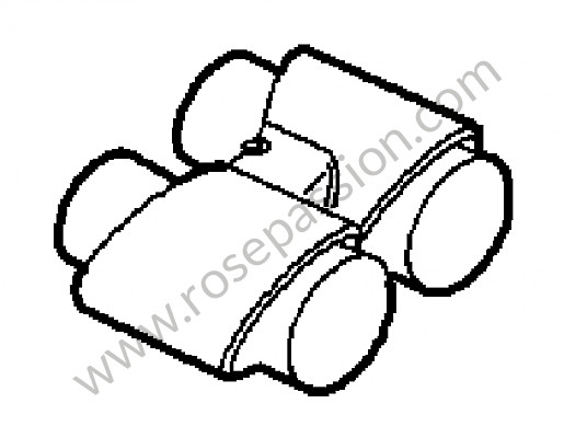 P172135 - Endrohr für Porsche 997-2 / 911 Carrera • 2012 • 997 c4 gts • Coupe • Porsche doppelkupplungsgetriebe