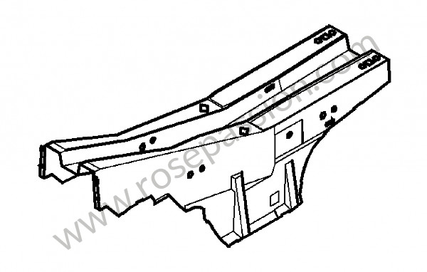 P172244 - Bracket for Porsche 997-2 / 911 Carrera • 2010 • 997 c4s • Cabrio • Pdk gearbox