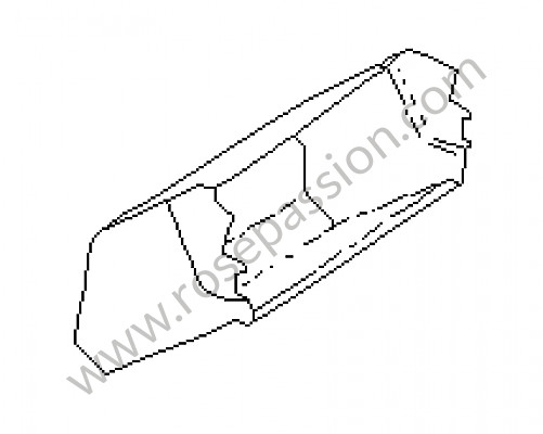 P173181 - Glove compartment for Porsche 914 • 1971 • 914 / 6 • Manual gearbox, 5 speed