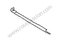 P173184 - Restraining strap for Porsche 914 • 1975 • 914 / 4 1.8 injection • Manual gearbox, 5 speed