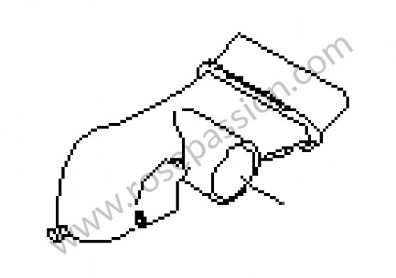 P173230 - Bocchetta antigelo per Porsche 914 • 1972 • 914 / 6 • Cambio manuale 5 marce