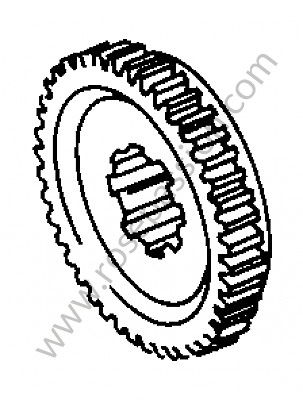 P173284 - Engrenagem distribuidor para marcha-atras para Porsche 911 Classic • 1969 • 2.0e • Coupe • Caixa automática