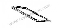 P173463 - Sealing frame for Porsche 914 • 1970 • 914 / 4 1.7 • Manual gearbox, 5 speed