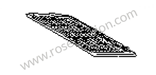 P173465 - Rejilla de admision para Porsche 914 • 1970 • 914 / 4 1.7 • Caja manual de 5 velocidades