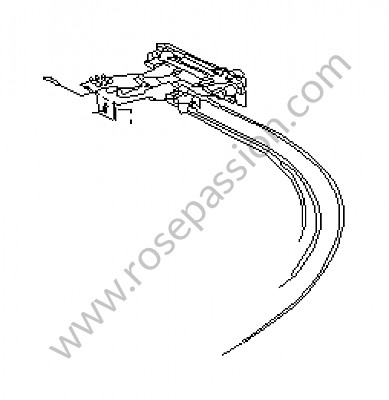 P173470 - Interruptor para Porsche 914 • 1976 • 914 / 4 1.8 injection • Caja manual de 5 velocidades