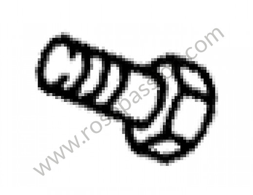 P173621 - Hexagon-head bolt  for 5th gear  4th speed for Porsche 912 • 1969 • 912 1.6 • Targa • Manual gearbox, 4 speed