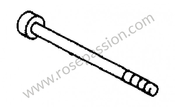 P173626 - Pan-head screw for Porsche 912 • 1969 • 912 1.6 • Targa • Manual gearbox, 4 speed