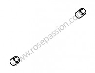 P173628 - Bucha de mancal para Porsche 912 • 1969 • 912 1.6 • Targa • Caixa manual 4 velocidades