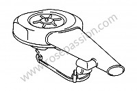 P173667 - Filtro del amortiguador para Porsche 912 • 1967 • 912 1.6 • Coupe • Caja manual de 5 velocidades