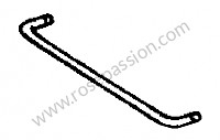 P173845 - Barra de conexion para Porsche 356B T6 • 1962 • 1600 (616 / 1 t6) • Cabrio b t6 • Caja manual de 4 velocidades