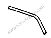 P173890 - Tubo terminale sfiato per Porsche 356a • 1958 • 1500 carrera gt (692 / 0) • Speedster a t2 • Cambio manuale 4 marce