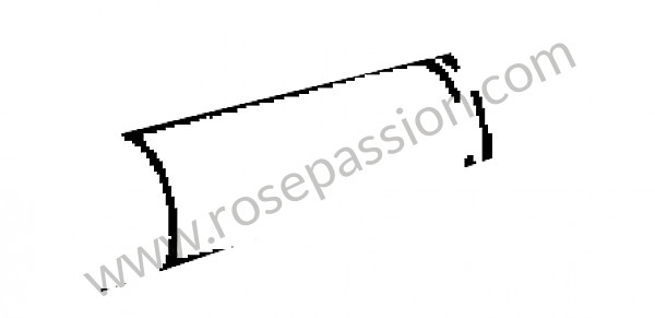 P173925 - Palanca abajo para Porsche 356a • 1956 • 1600 s (616 / 2) • Speedster a t1 • Caja manual de 4 velocidades