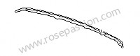 P17425 - Riel de sujecion para Porsche 964 / 911 Carrera 2/4 • 1990 • 964 carrera 4 • Cabrio • Caja manual de 5 velocidades