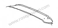 P17453 - Bekleding hoofdboog voor Porsche 911 G • 1984 • 3.2 • Cabrio • Manuele bak 5 versnellingen