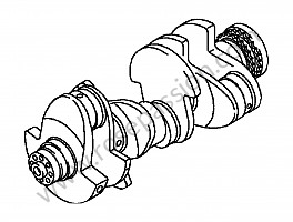Crankshaft / connecting rod for Porsche Panamera / 970 • 2016 • Panamera 2 diesel 250 cv • Automatic gearbox