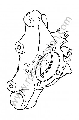 P174898 - Support de roue pour Porsche Cayenne / 958 / 92A • 2013 • Cayenne 6 cylindres 300 cv / ps • Boite manuelle 6 vitesses