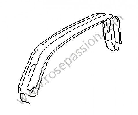P17663 - Roll bar para Porsche 911 G • 1975 • 2.7 • Targa • Caja manual de 5 velocidades