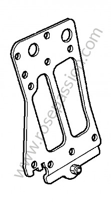 P176986 - Soporte para Porsche Boxster / 987-2 • 2010 • Boxster s 3.4 • Cabrio • Caja pdk