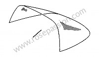 P17727 - Lunette AR pour Porsche 912 • 1967 • 912 1.6 • Targa • Boite manuelle 5 vitesses