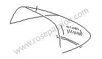 P17727 - Lunette AR pour Porsche 911 G • 1986 • 3.2 • Targa • Boite manuelle 5 vitesses