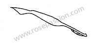 P178260 - Restraining strap for Porsche 997-1 / 911 Carrera • 2005 • 997 c2s • Cabrio • Automatic gearbox