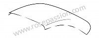 P178264 - Toile de capote pour Porsche 997 Turbo / 997T2 / 911 Turbo / GT2 RS • 2011 • 997 turbo • Cabrio • Boite PDK