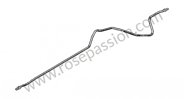 P182567 - Koppelingsbuizenstelsel voor Porsche 991 • 2014 • 991 c4 • Cabrio • Manuele bak 6 versnellingen