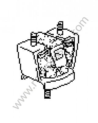 P183267 - Bloque para Porsche 924 • 1983 • 924 turbo • Coupe • Caja manual de 5 velocidades