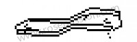 P18460 - Soporte para Porsche 964 / 911 Carrera 2/4 • 1993 • 964 carrera 2 • Cabrio • Caja auto