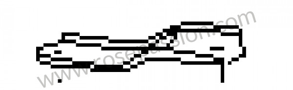 P18460 - Suporte de mancal para Porsche 911 Turbo / 911T / GT2 / 965 • 1988 • 3.3 turbo • Targa • Caixa manual 4 velocidades