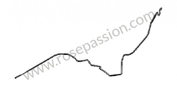 P185957 - Tuberia del embrague para Porsche Boxster / 981 • 2014 • Boxster gts • Cabrio • Caja manual de 6 velocidades