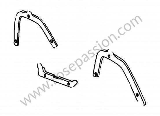 P186198 - Foam part for Porsche Boxster / 987-2 • 2011 • Boxster s 3.4 • Cabrio • Manual gearbox, 6 speed
