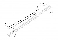 P186434 - Stabilisatiestang voor Porsche 991 • 2013 • 991 c4 • Cabrio • Manuele bak 6 versnellingen
