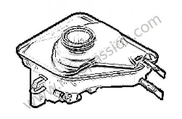 P186521 - Ausgleichbehälter für Porsche 991 • 2014 • 991 c2 • Cabrio • Porsche doppelkupplungsgetriebe