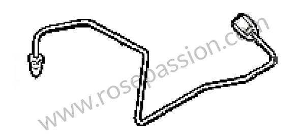 P186538 - Brake line for Porsche 991 • 2013 • 991 c2 • Cabrio • Pdk gearbox