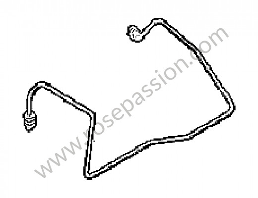 P186539 - Brake line for Porsche 991 • 2013 • 991 c2 • Cabrio • Pdk gearbox