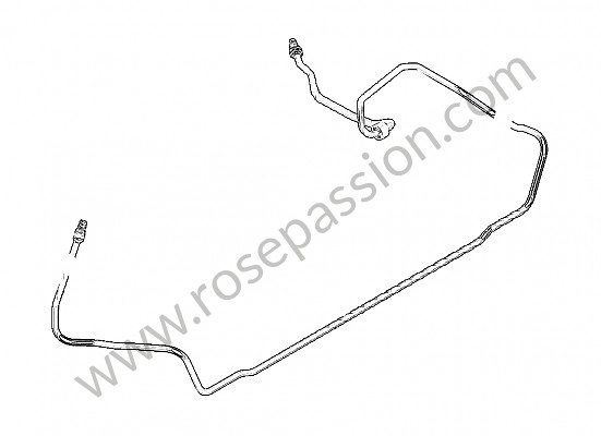 P186564 - Retourleiding voor Porsche 991 • 2014 • 991 c4 • Cabrio • Bak pdk