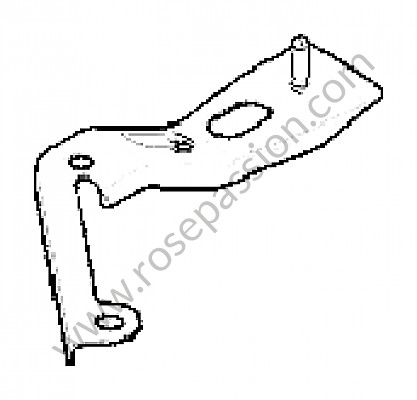 P186579 - Suporte de mancal para Porsche 991 • 2014 • 991 c2 • Cabrio • Caixa pdk