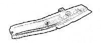 P186655 - Langsbalk voor Porsche 991 • 2012 • 991 c2 • Coupe • Manuele bak 6 versnellingen