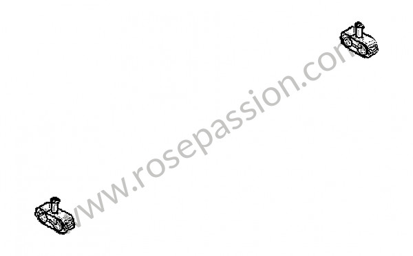 P187928 - Suporte de mancal para Porsche Boxster / 981 • 2012 • Boxster s • Cabrio • Caixa manual 6 velocidades