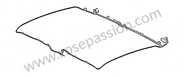 P188038 - Faisceau de câbles pour Porsche 991 • 2014 • 991 c4 • Coupe • Boite manuelle 7 vitesses