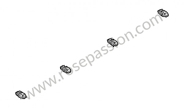 P189196 - Portacables para Porsche 991 • 2012 • 991 c2s • Coupe • Caja manual de 7 velocidades