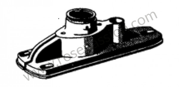 P189760 - Caballete de cambio para Porsche 356C • 1964 • 2000 carrera gs (587 / 1) • Coupe c • Caja manual de 4 velocidades